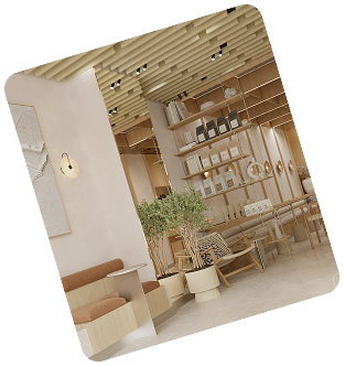Coffee shelves