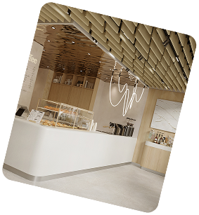 Barista counter